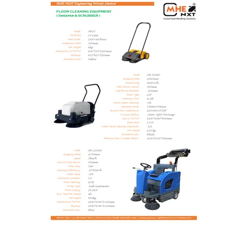 OR25 Mechanical Walk Behind Sweeper