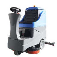 Or-v70 Ride On Scrubber Dryer - Color: Grey