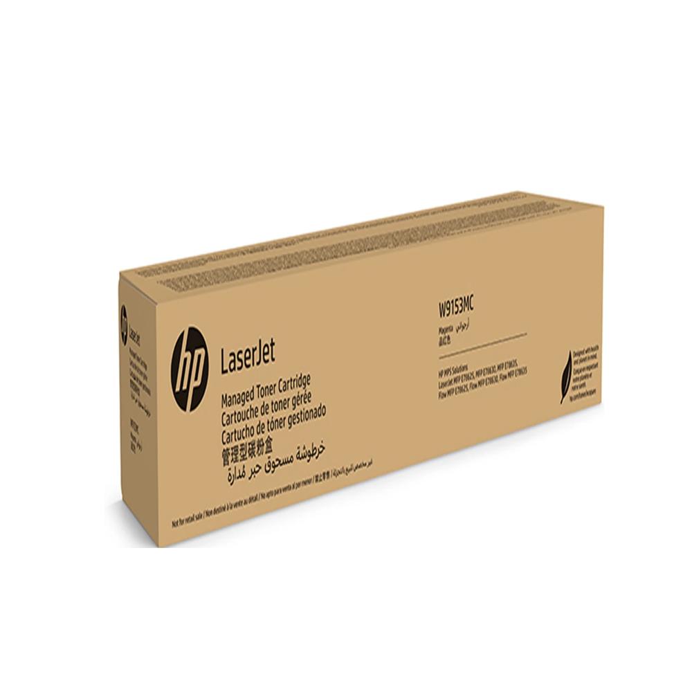 HP W9153MC LaserJet Magenta Managed Toner Cartridge