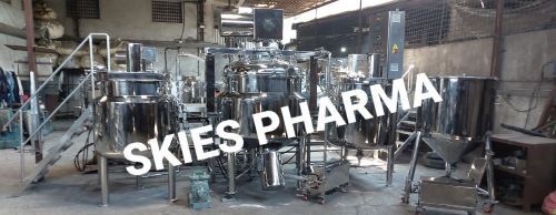 Ointment Manufacturing Plant 25 Kg - Color: Silver