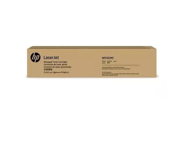 Hp W9192Mc Yellow Managed Toner Cartridge - For Use In: Compatible With - E77822Dn