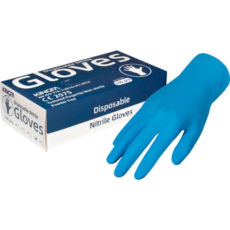 Kingfa Disposable Nitrile Gloves - Usage: Healthcare