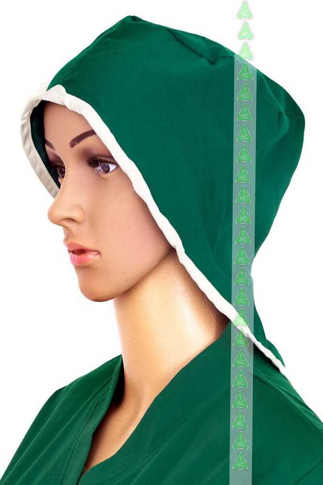 Surgeon Cap - Non Woven Material, Standard Size, Blue Color | Jointless Forehead Sweatband, Ultra Comfortable Fit, Elastic Design