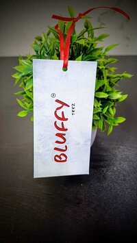 Printable Clothing Tags - Color: White