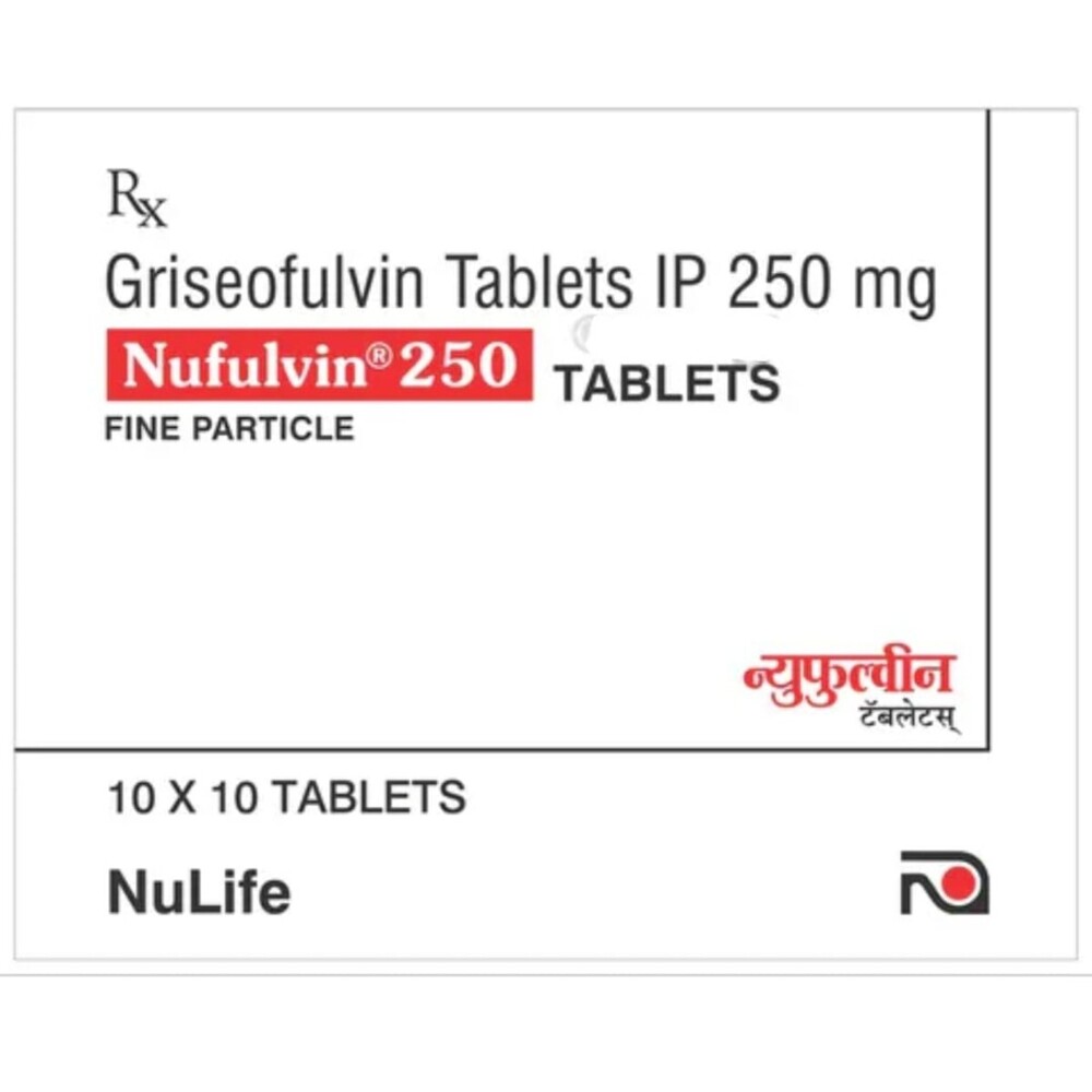 Nufulvin Tablet - Ingredients: Griseofluvin