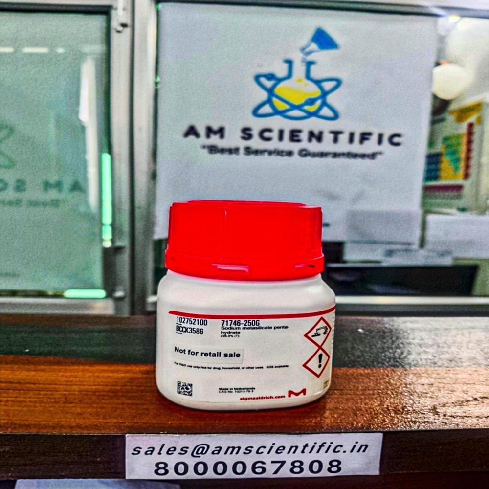 Sodium Metasilicate Pentahydrate 250G - Application: Laboratory