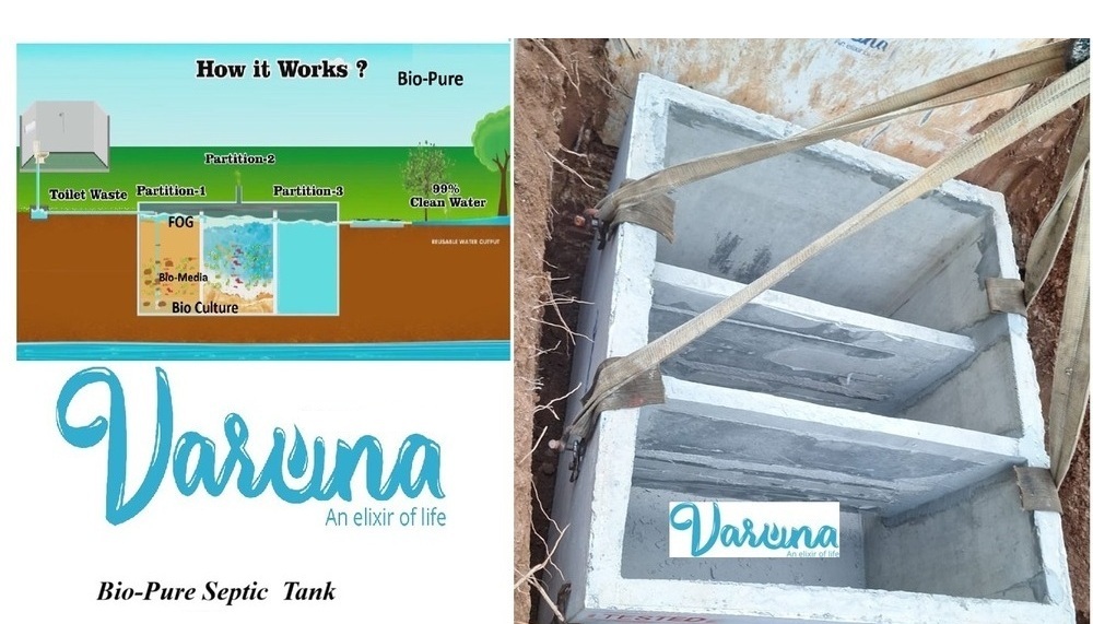 Bio-Pure Septic Tank - Application: Industrial