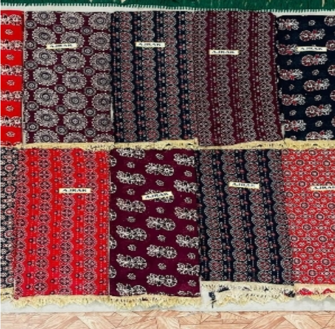 Cotton Printed Dupatta - Bust Size: 1  Meter (M)