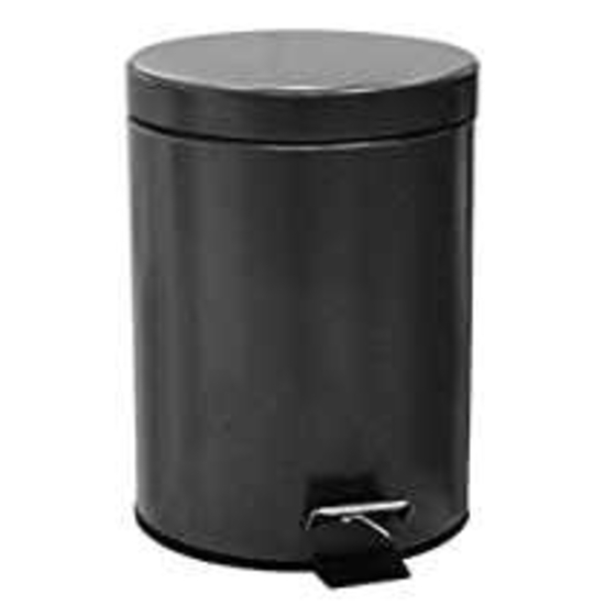 Nelkon Black Color Pedal Bin 20L