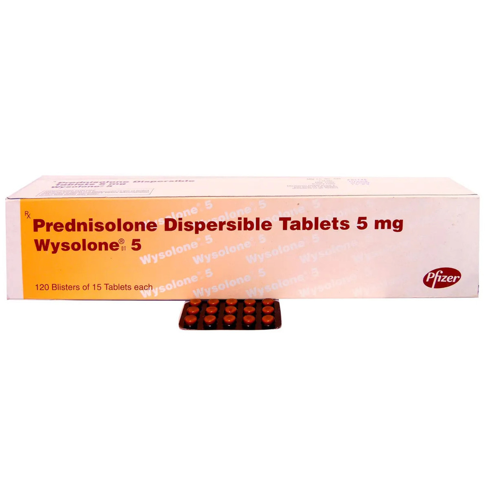 Prednisolone Dispersible Tablets 5mg - Drug Type: Generic Drugs