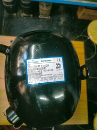 Emerson Copeland Cr 30 2 Ton Compressor - Air Tank Capacity: Requirement Based Cubic Inches  (in3)