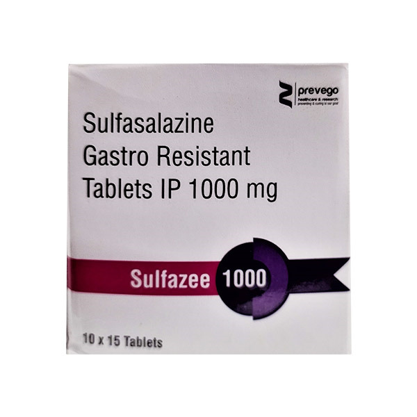 Sulfasalazna 1000 Mg Gastro Resistant Tablets - Drug Type: Generic Drugs