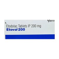 Etodolac Tablets Ip 200 Mg Etova-200 - Drug Type: Generic Drugs
