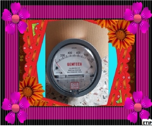 Gemtech Differential Pressure Gauge In Neemkathana Ii Industrial Area Rajasthan India - Accuracy: A 2% (-Ha Model A 1) Of Fs (A 3% (-Ha A 1.5%) On -0
