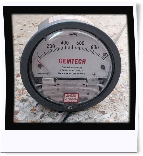 Wholesaler India Gemtech Differential Pressure Gauge In Anakapalle Andhra Pradesh
