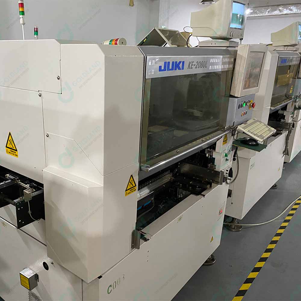 JUKI KE2080L SMT Mounter  High Speed High Precision Component Placement for PCB Assembly