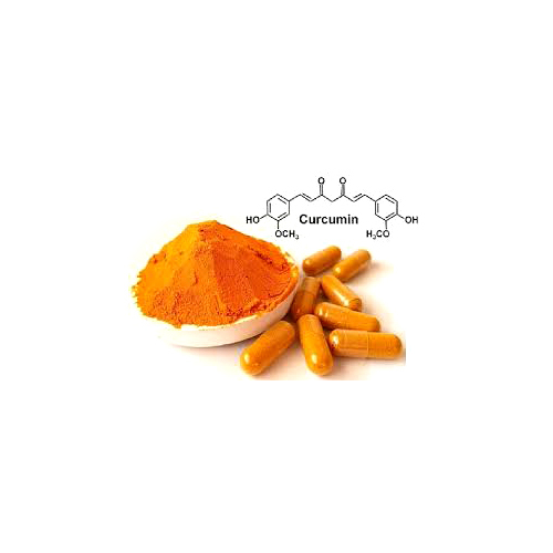 Curcumin Extract Powder - Color: Orange