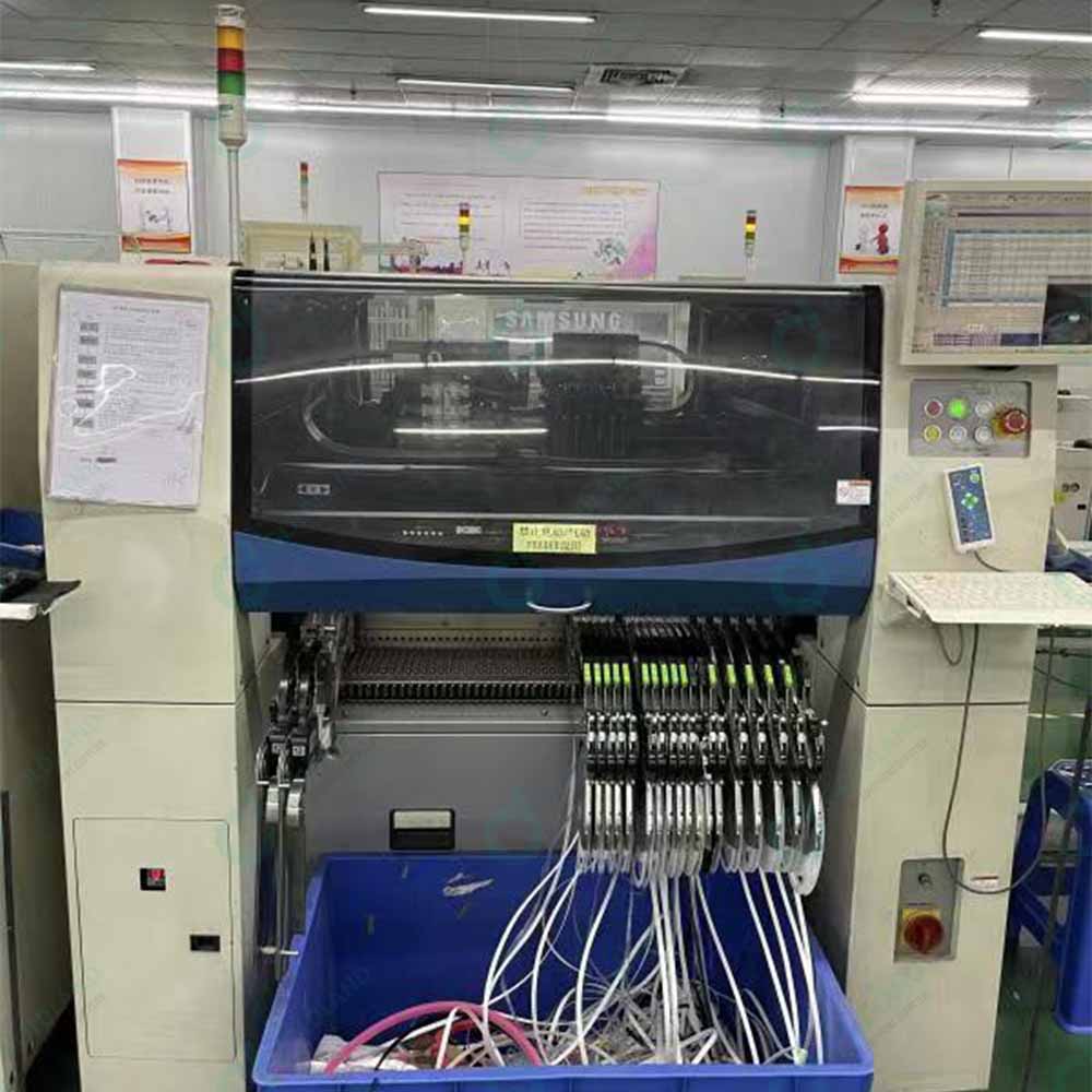 SAMSUNG SM411 Pick and Place Machine High Speed High Precision SMT Component Placement for PCB Assembly
