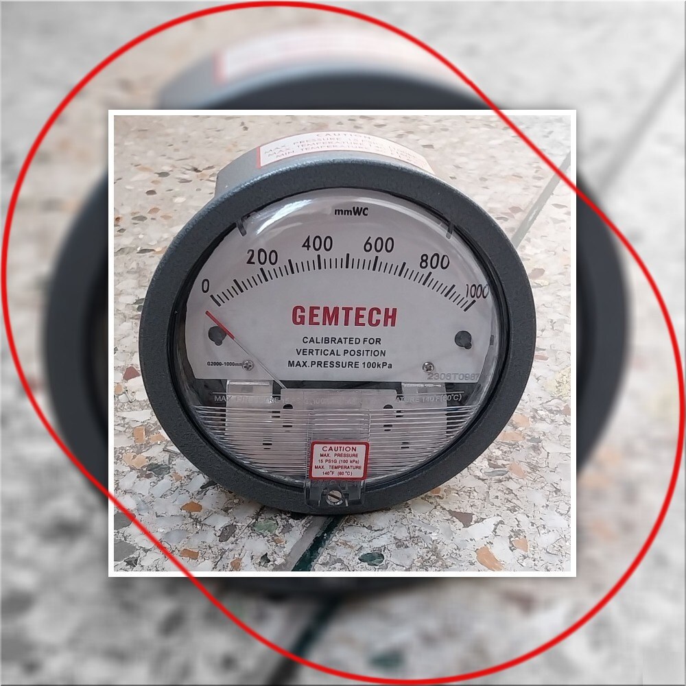 Gemtech Differential Pressure Gauge Supplier By Aizawl Mizoram