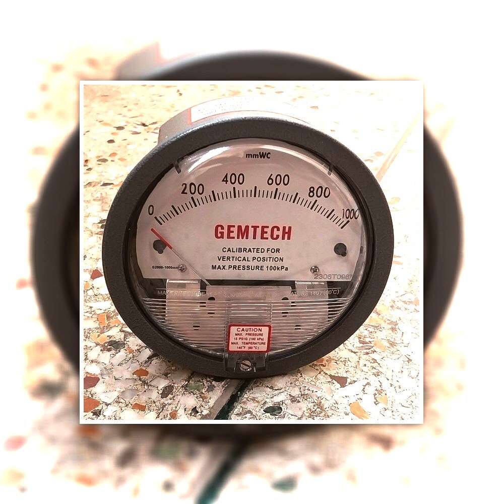 Gemtech Differential Pressure Gauge Supplier By Aizawl Mizoram