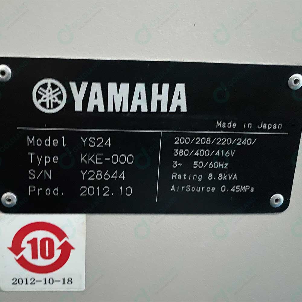 Yamaha YS24 High Speed Pick and Place Machine  Precision Placement for High Volume SMT Production