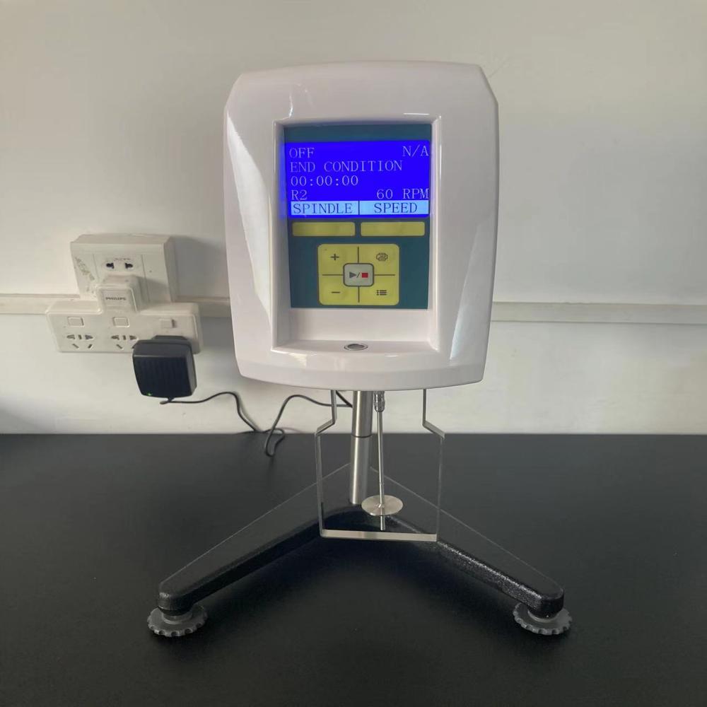 Portable Rotational Viscosity Tester Lab High Viscometer Dh-hbdv-1 - Color: White