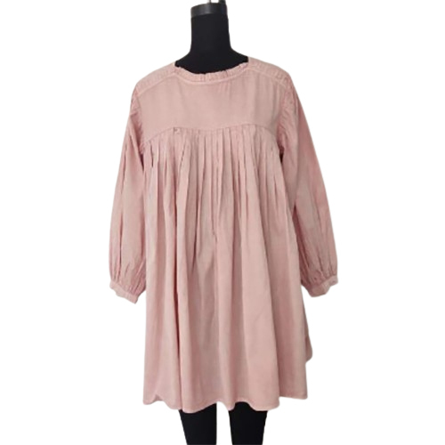 M24-018 Textured Cotton Fabric Dress - Color: Different Available