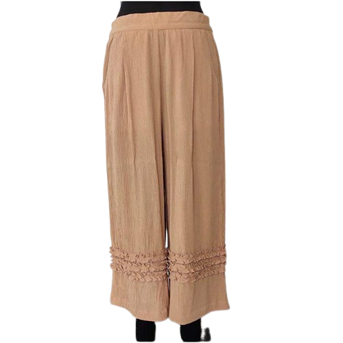 M24-028 Rayon Crepe Fabric Daily Wear Plazzo