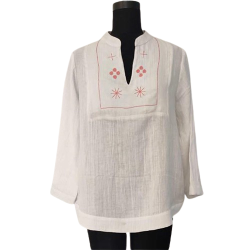 M24-020 कपास का कपड़ा शीर्ष