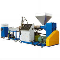Plastic Recycling Machine - Mild Steel, 120 Kg Capacity, White And Blue Color, Automatic Grade Operation | 1-year Warranty