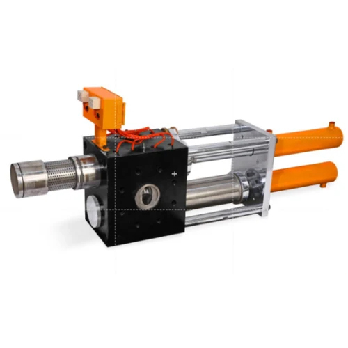 Double Plunger Screen Changer