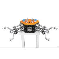Self Cleaning Continuous Screen Changer - Polypropylene Material, 350 Kg/hr Capacity, Black And Yellow Design, Semi-automatic, 6 Month Warranty