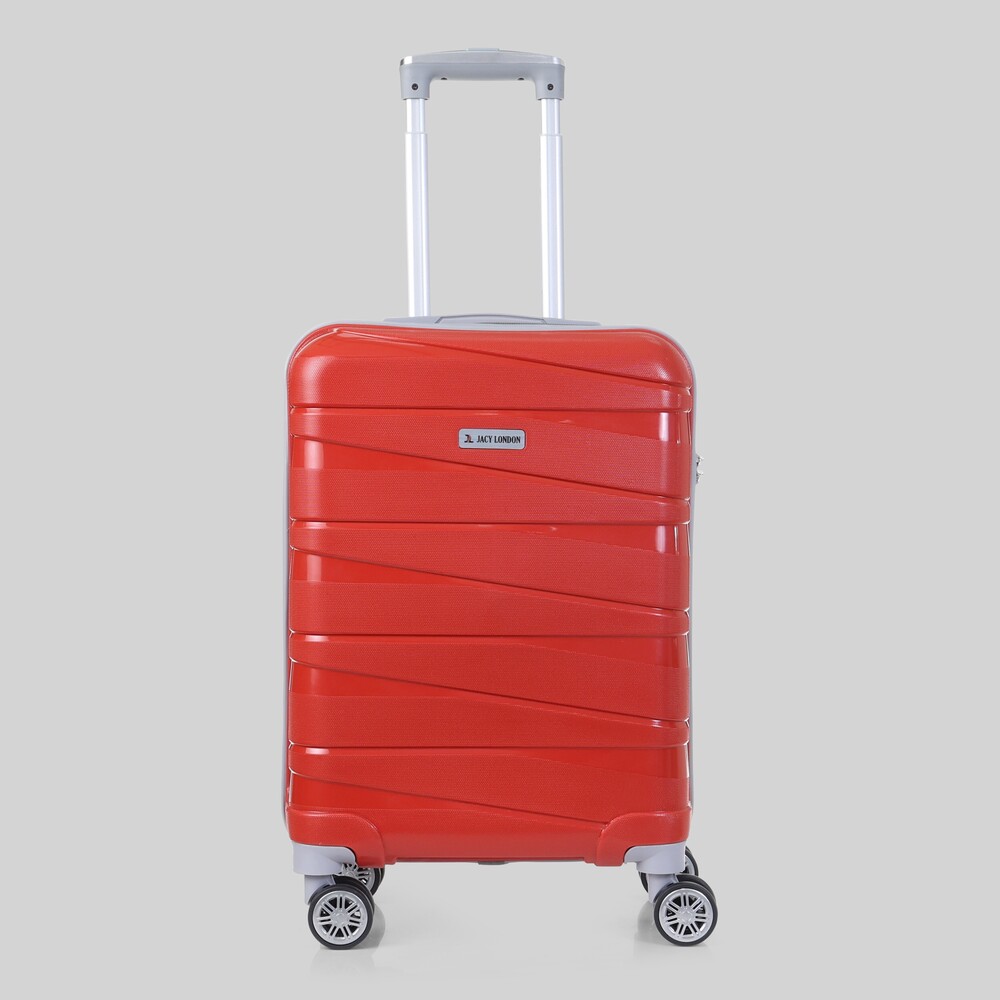 RED cabin travel trolley bag