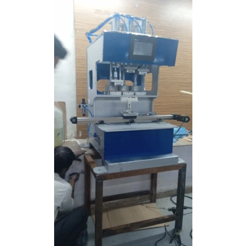 3 Colour Pad Printing Machine With Sarvo Moter - Automatic Grade: Semi-Automatic