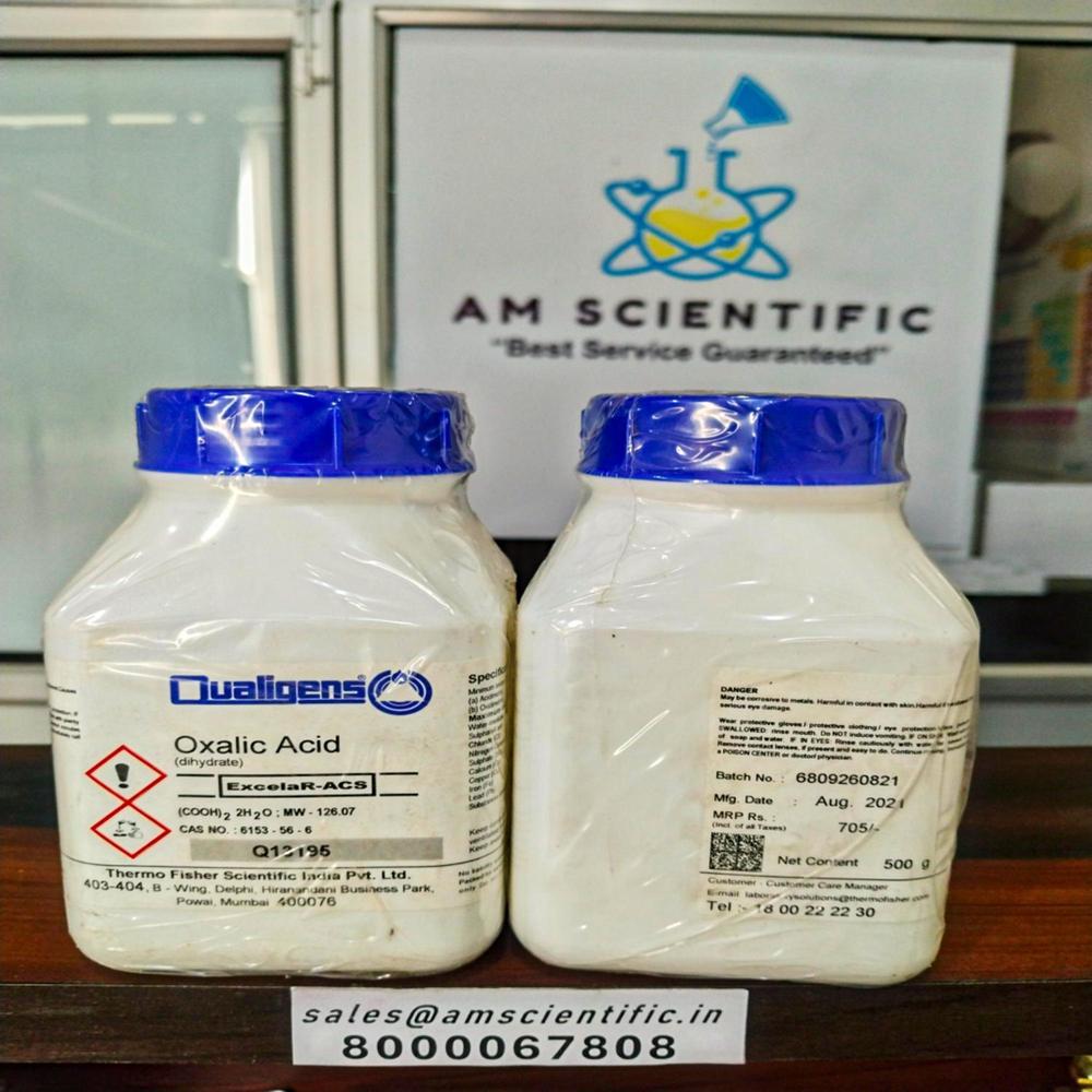 Oxalic Acid Er 500g - Cas No: 6153-56-6