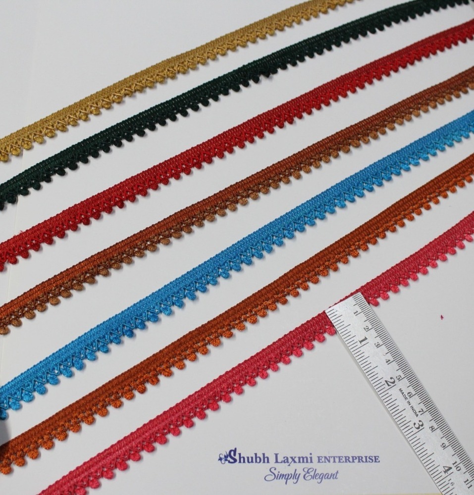 Pearl Border Lace - Color: Multi