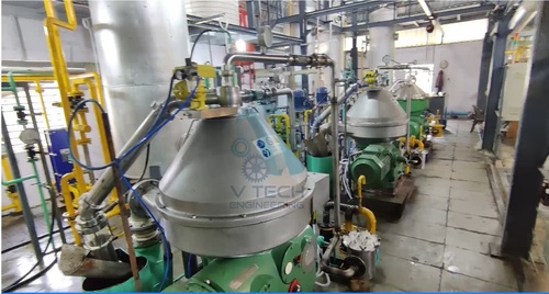 Edible Oil Refinery Plant - Material: Stainless Steel