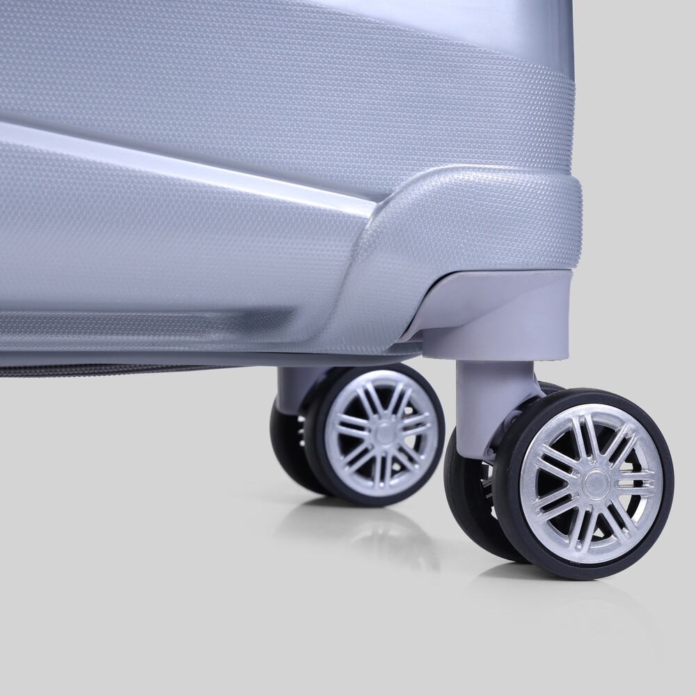 grey cabin travel trolley bag