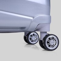 grey cabin travel trolley bag