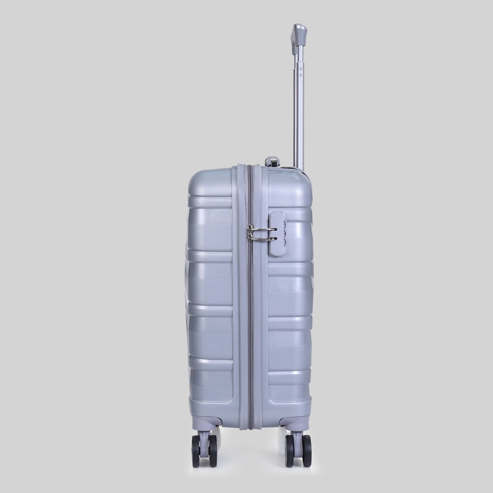 grey cabin travel trolley bag