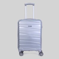 grey cabin travel trolley bag