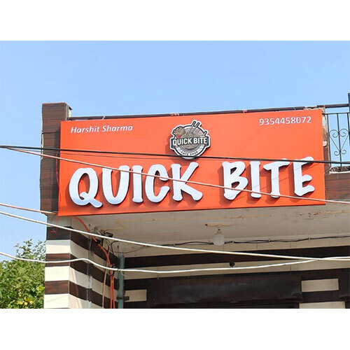 Industrial Sign LED 3D Board