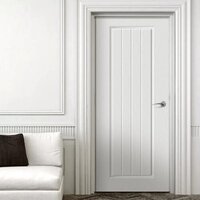 White Pvc Doors - Design: Plain