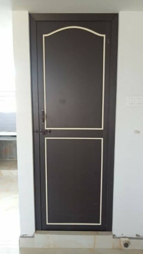 Pvc Solid Doors - Color: Ivory