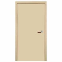 Wpc Plain Doors - Color: Ivory/brown/white/black