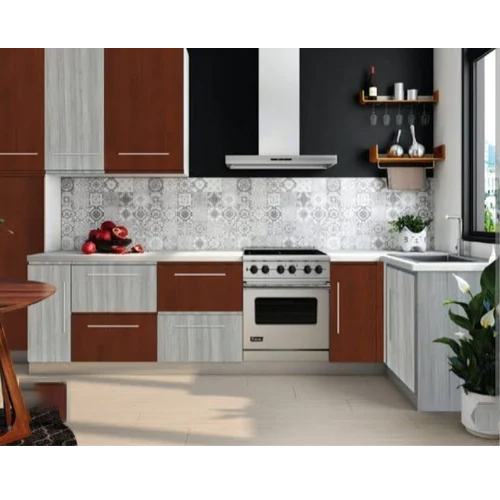 WPC Modular Kitchen Cabinets