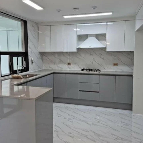 Modular Kitchen Ply - Door Material: Plywood