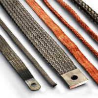 Tinned Copper Braided Connectors And Jumpers - Finish: Polished