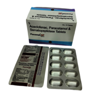 Aceclofenac 100 Mg + Para 325 + Serra 15 - Drug Type: General Medicines