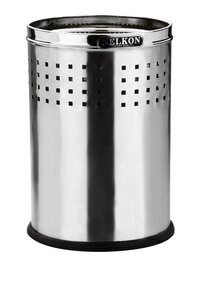 Steel Trash Open Top Bin